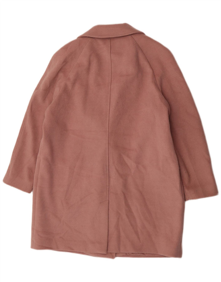 Marks & Spencer Palton dublu pentru femei UK 18 XL, poliester roz