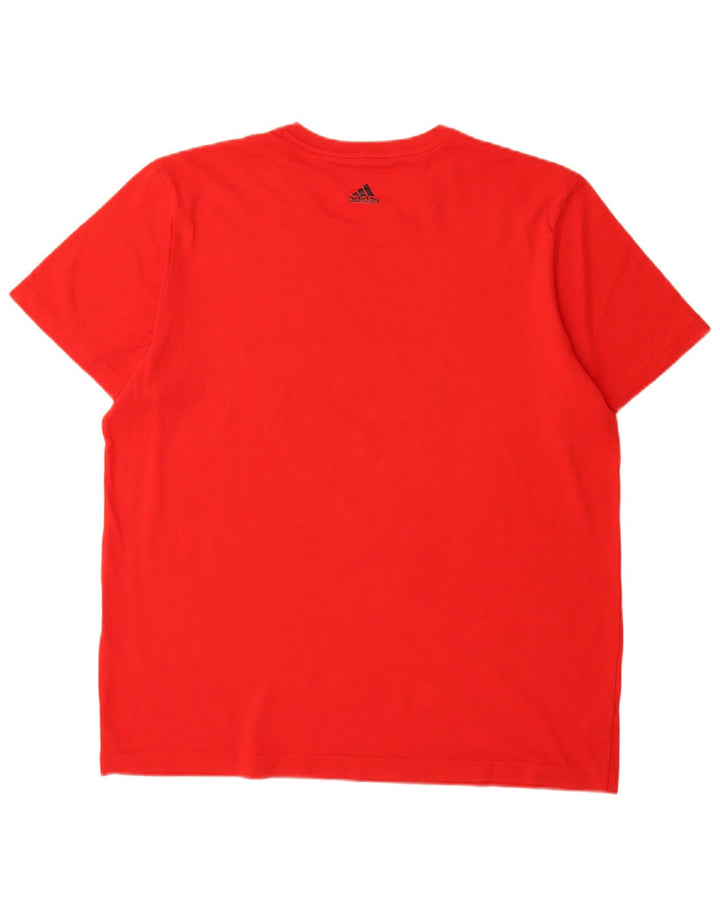 Tricou grafic pentru bărbați Adidas Top XL Roșu