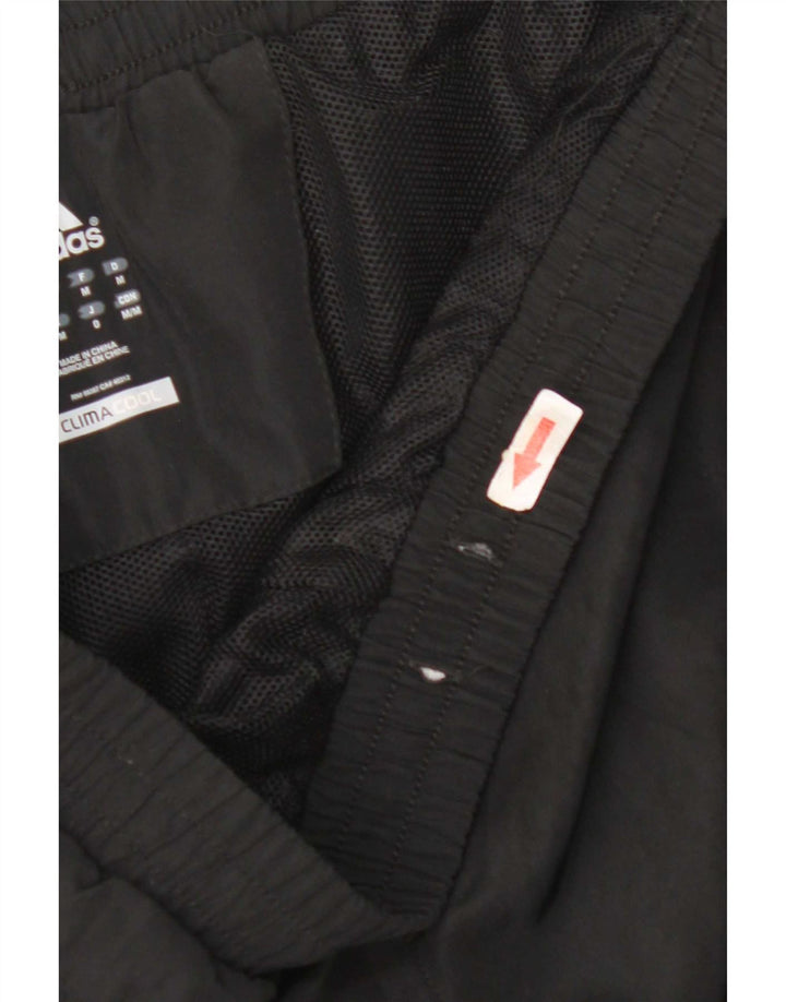 Pantaloni de trening Adidas Climacool pentru bărbați, negru mediu, poliester bloc de culoare