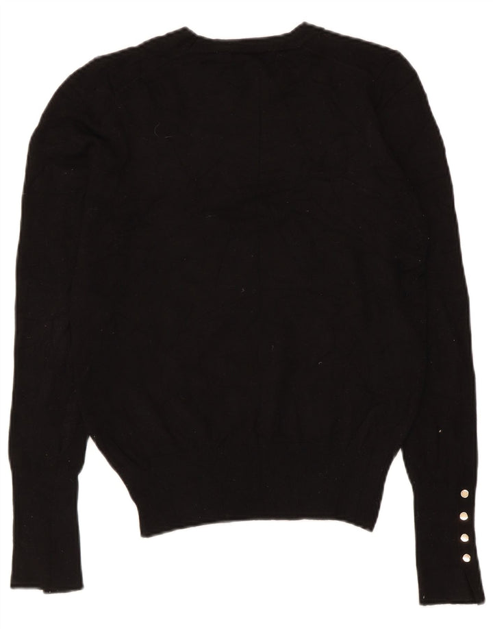 Pulover pentru damă Zara, cu gât turnut, UK 10 Mic Negru