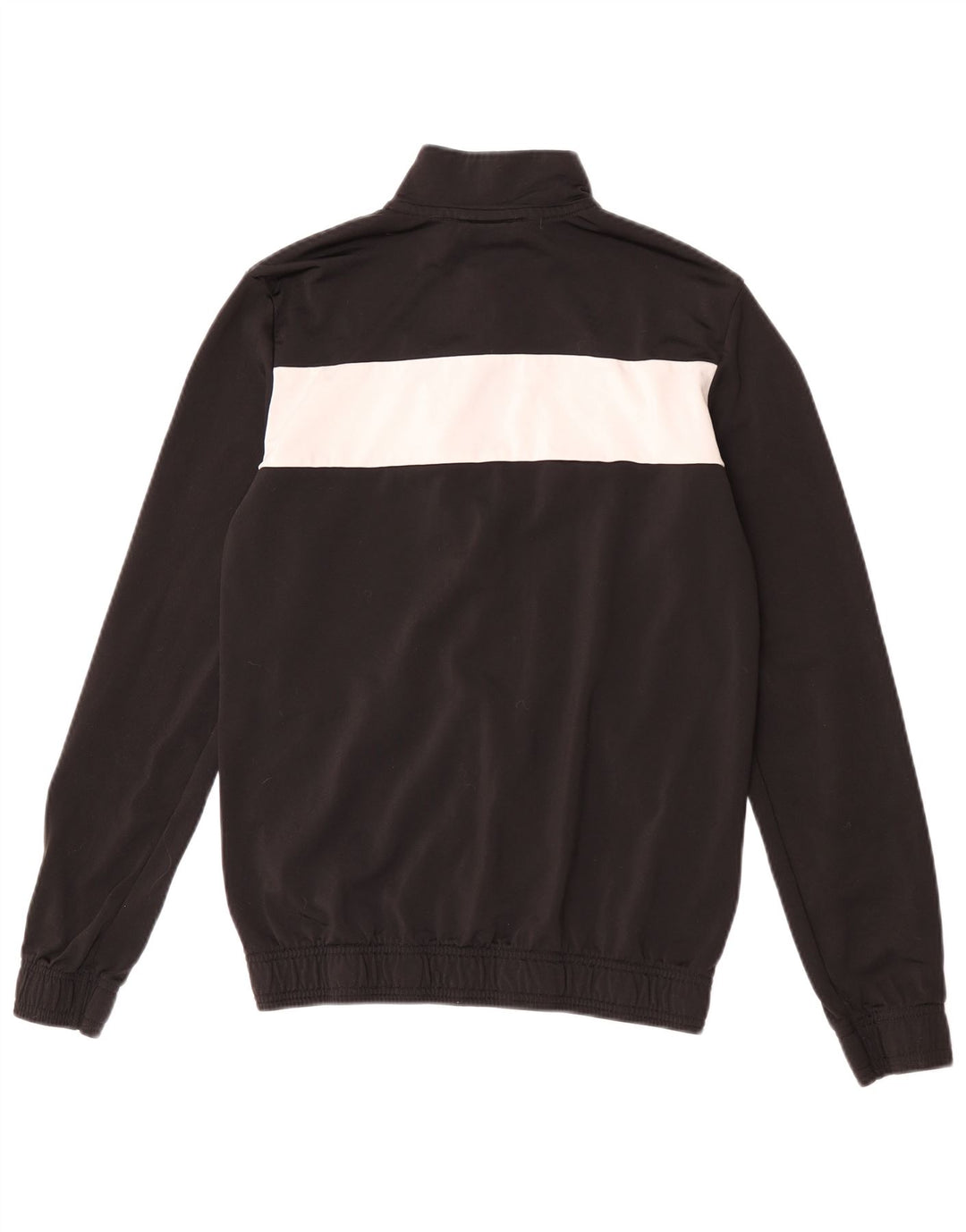 Jachetă de trening Puma pentru băieți 15-16 ani, negru, poliester color bloc