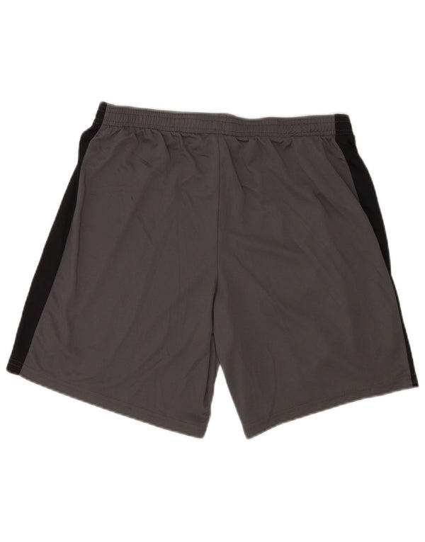 Pantaloni scurți sport subțiri Nike Dri Fit pentru bărbați, mari, gri, poliester color bloc