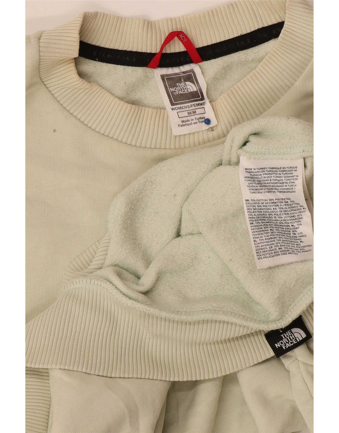 Pulover de hanorac The North Face pentru femei UK 14 Medium Off White Bumbac