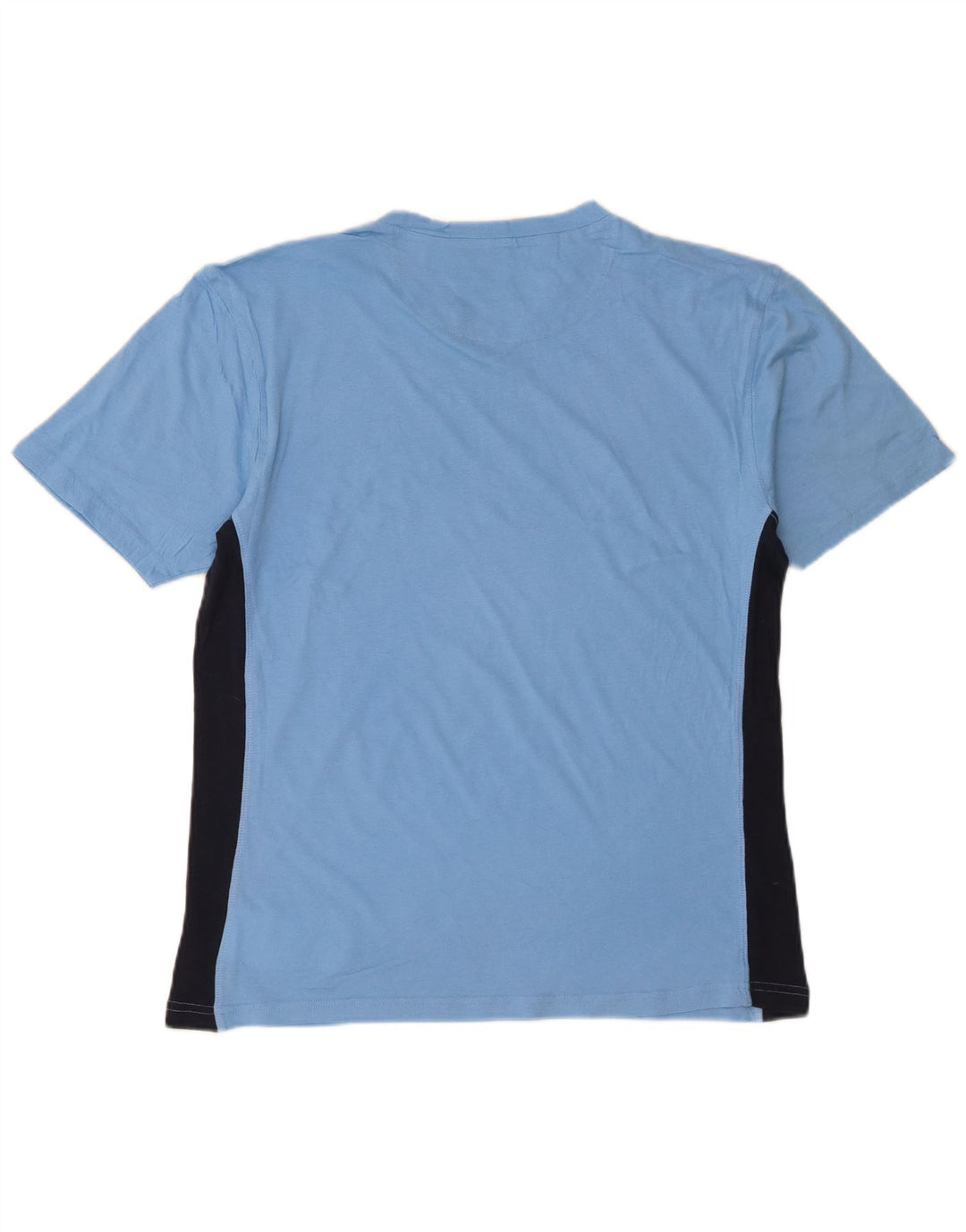 Tricou pentru bărbați Champion Top Medium Blue Colorblock Bumbac