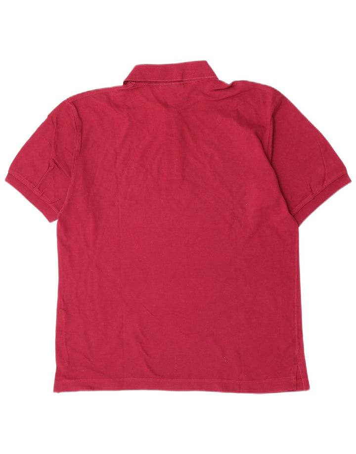 Tricou polo Sergio Tacchini pentru bărbați IT 48 Bumbac Maroon Mediu