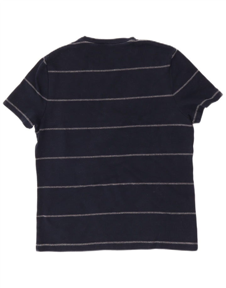 Tricou Marks & Spencer pentru bărbați, cu croiala normală, de top mediu, bleumarin, cu dungi