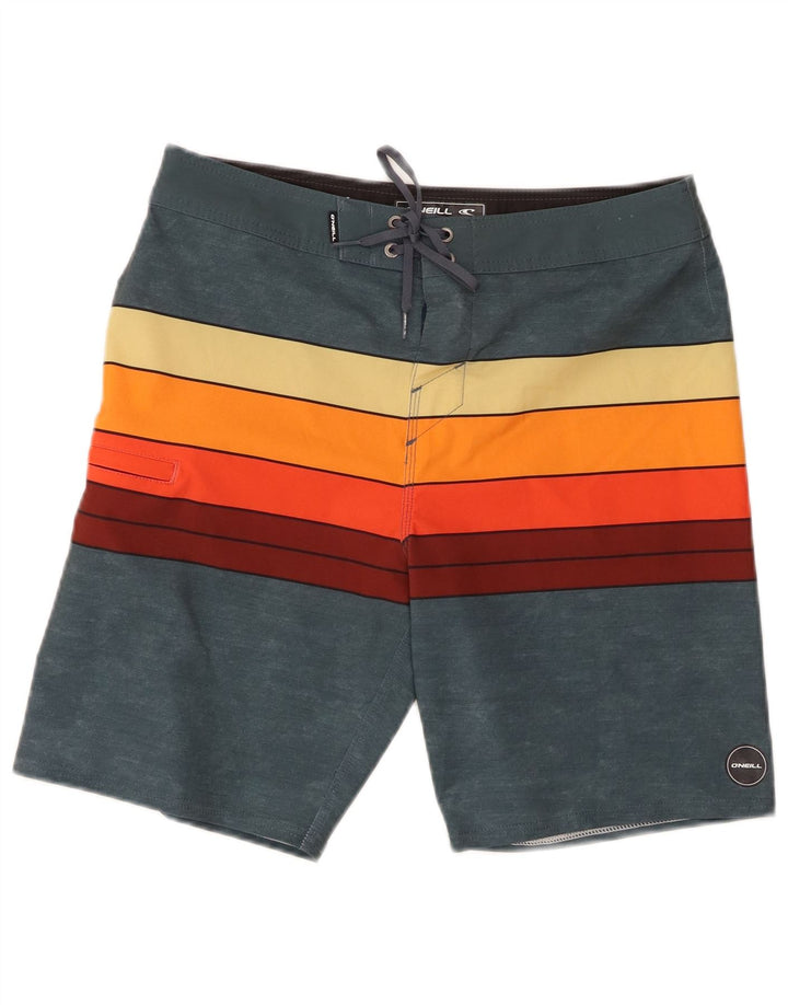 Pantaloni scurți de înot O'Neill pentru bărbați, poliester cu dungi medii, multicolore