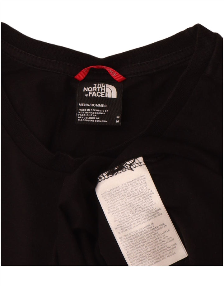 Tricou grafic pentru bărbați The North Face Top Medium Black Bumbac