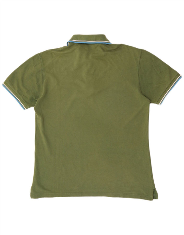 FRED PERRY Tricou polo pentru bărbați, bumbac verde mediu