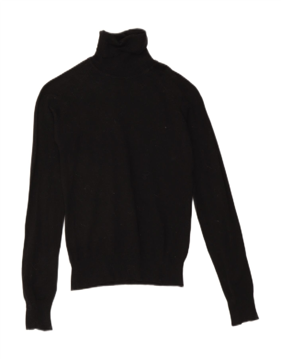 Pulover cu gât rulat Zara pentru femei UK 8 Mic Negru