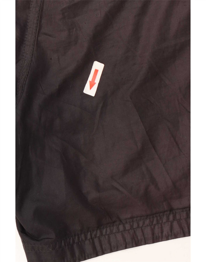 Pantaloni scurți de înot grafic Calvin Klein pentru bărbați, poliester maro mic