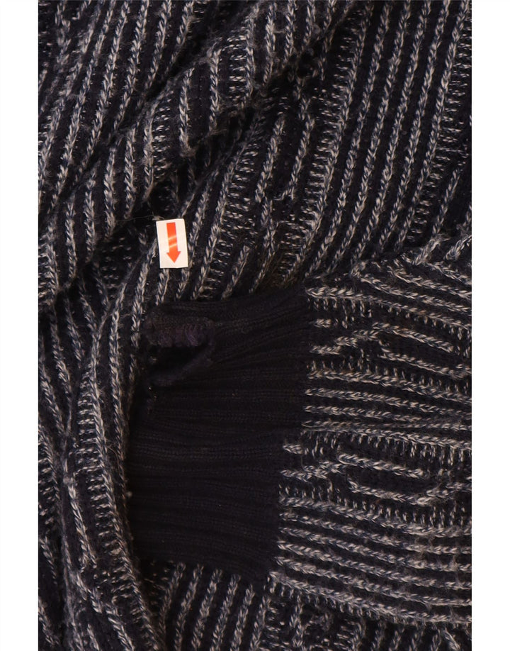 C & A Pulover pentru bărbați cu gât de barcă, mare, bleumarin, Fair Isle Poliacrilic