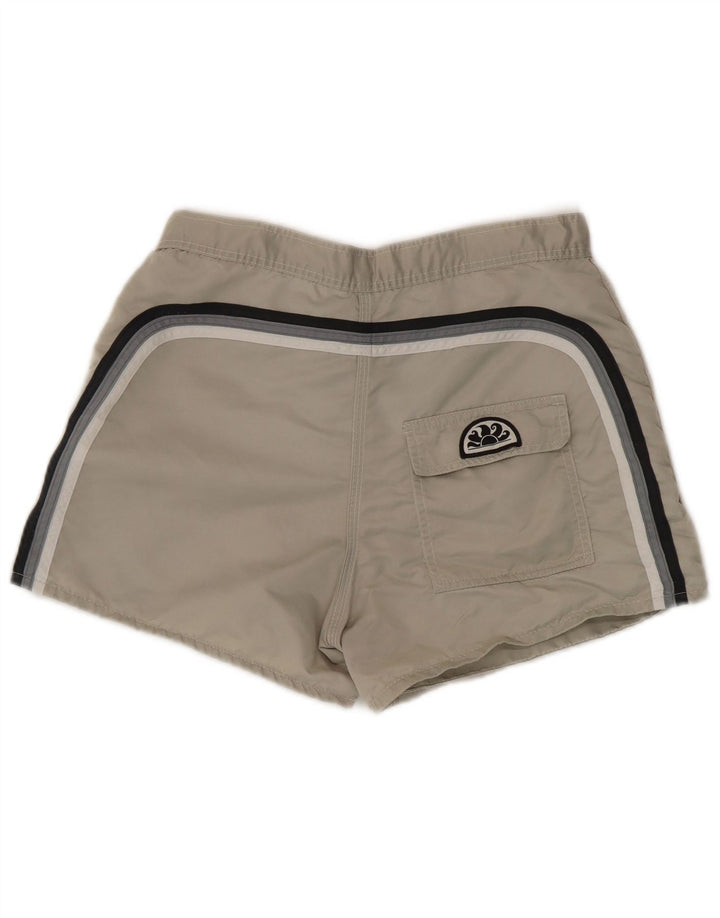 Sundek Pantaloni scurti de înot pentru bărbați, nailon verde mic