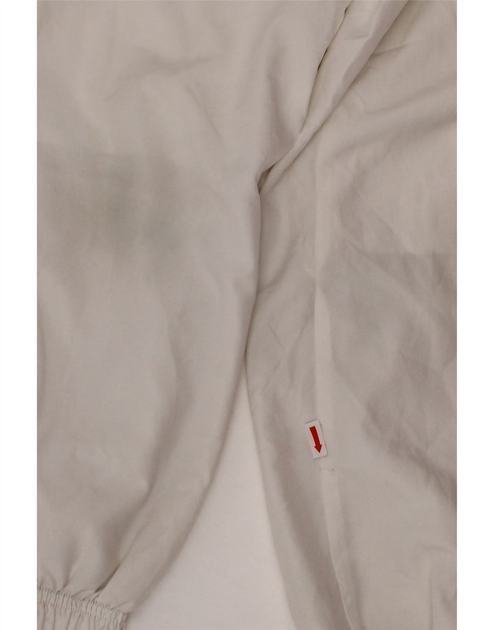 PUMA Băieți Pantaloni de trening Pantaloni de jogging 9-10 ani Poliester alb