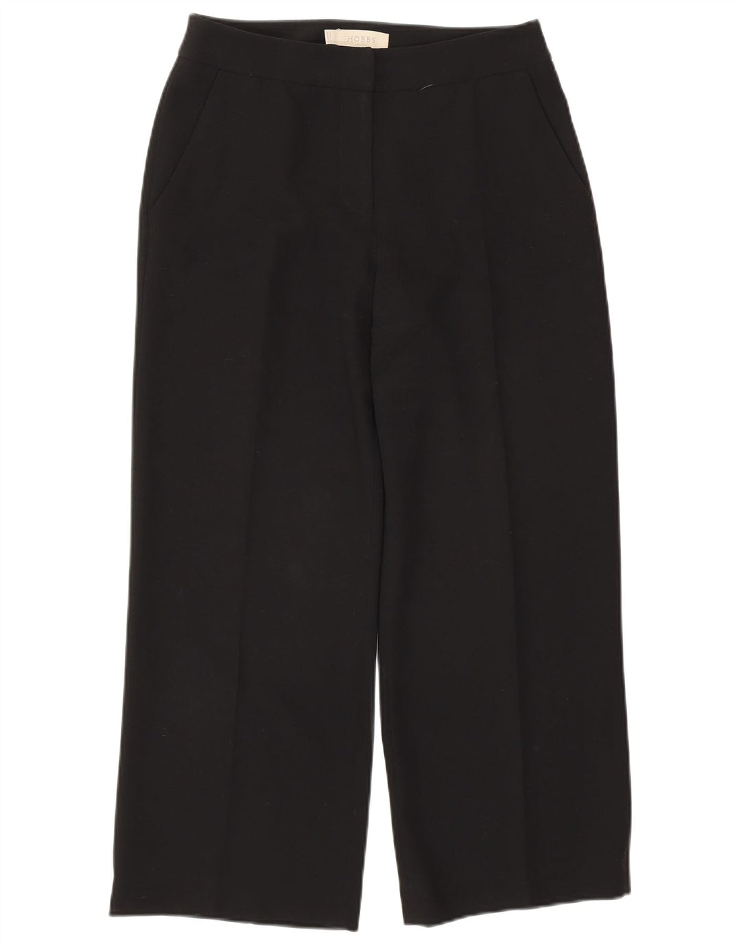 Pantaloni tăiați HOBBS pentru femei, cu strânsă înălțime, UK 8 Small W27 L24 Negru