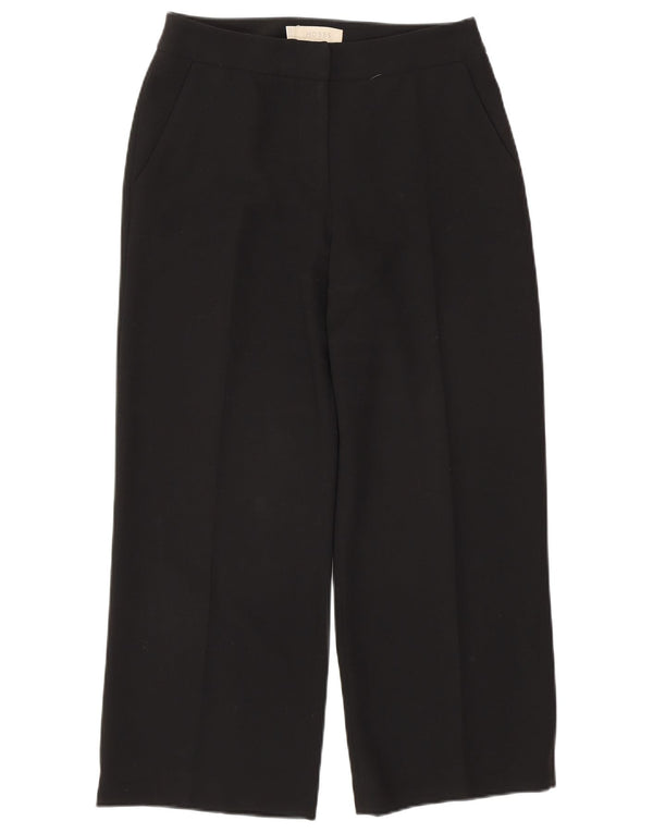 Pantaloni tăiați HOBBS pentru femei, cu strânsă înălțime, UK 8 Small W27 L24 Negru