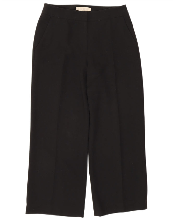 Pantaloni tăiați HOBBS pentru femei, cu strânsă înălțime, UK 8 Small W27 L24 Negru