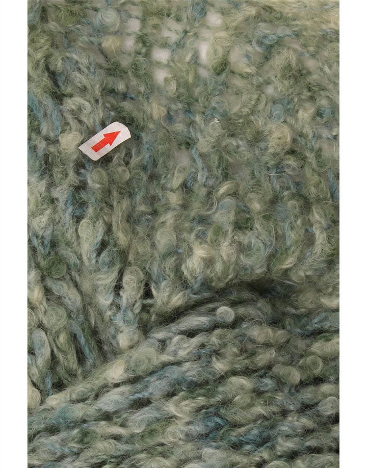 Pulover cardigan cu paragate VINTAGE pentru femei UK 18 XL verde