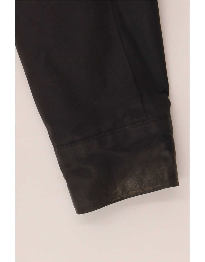Crew Clothing Jachetă bomber pentru bărbați UK 38, bumbac mediu negru