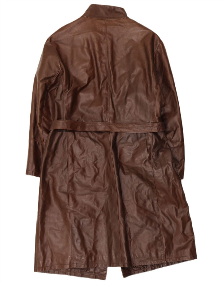 Palton de piele pentru femei Masterpelle IT 48 XL maro