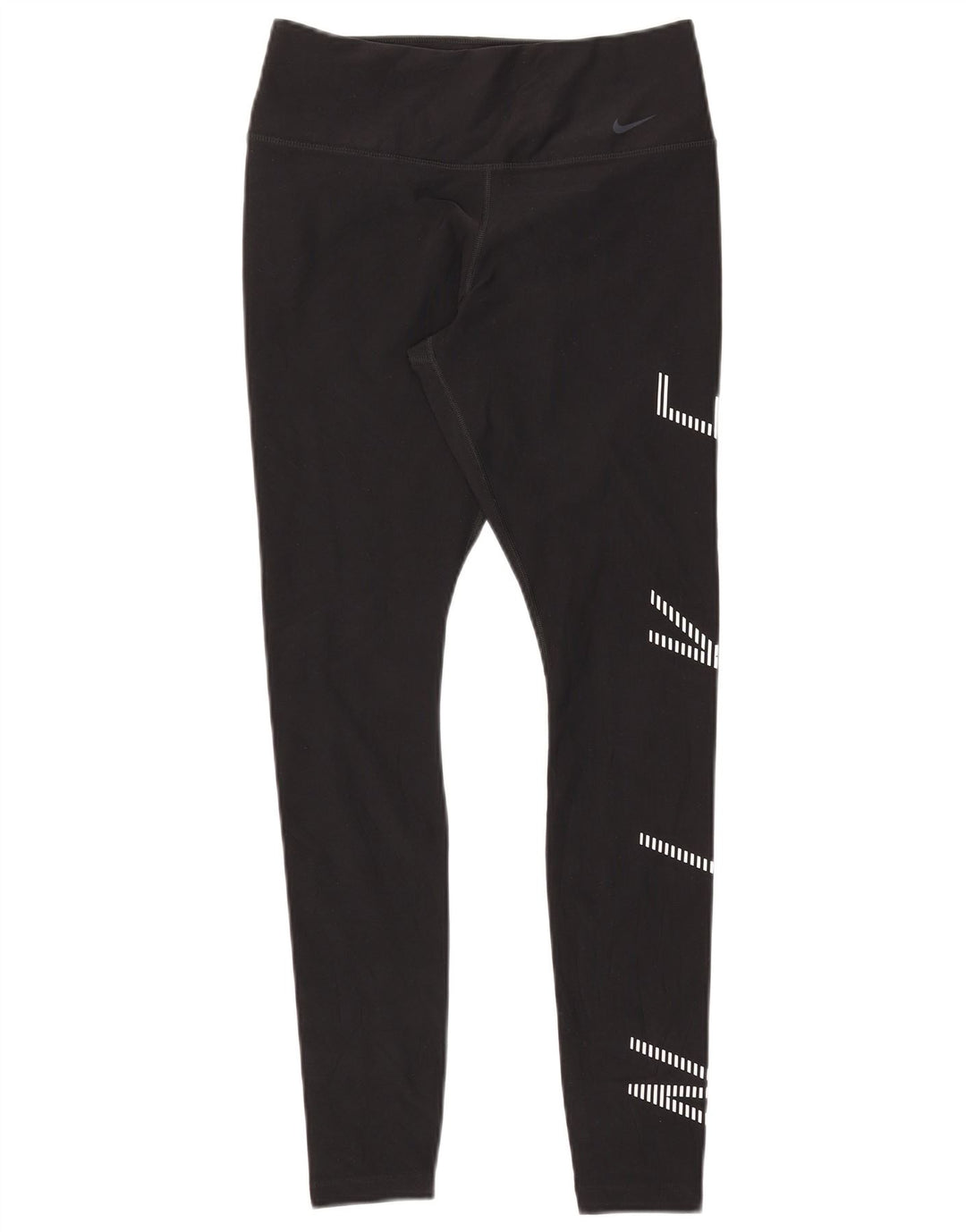 Leggings Nike Dri Fit Graphic pentru femei UK 12 Medium Black