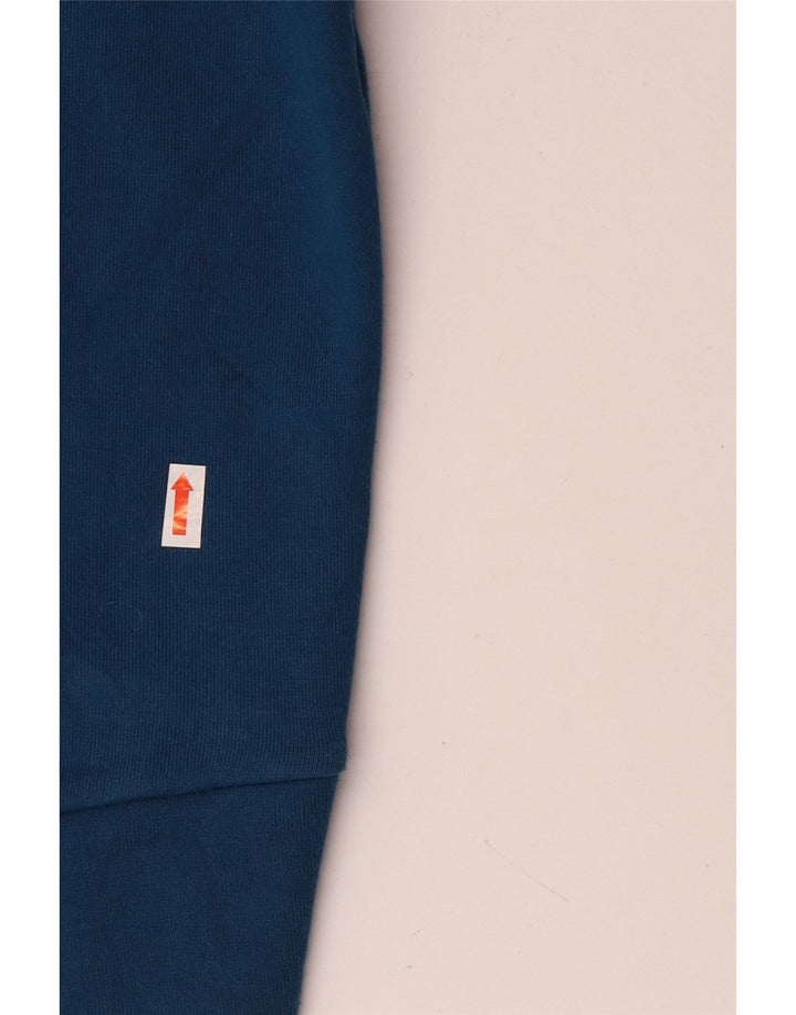 Pulover pentru femei REEBOK cu grafic supradimensionat UK 8/10 Small Blue