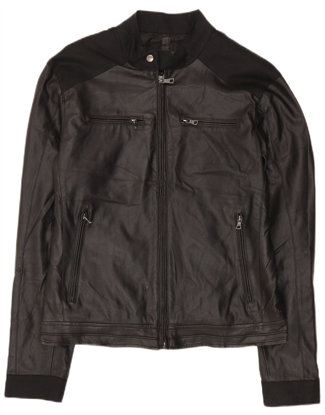 Bomber pentru femei Gas, IT 52 XL, poliester negru color bloc