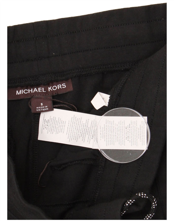 MICHAEL KORS Pantaloni de trening grafic pentru bărbați Pantaloni de jogging Bumbac negru mic