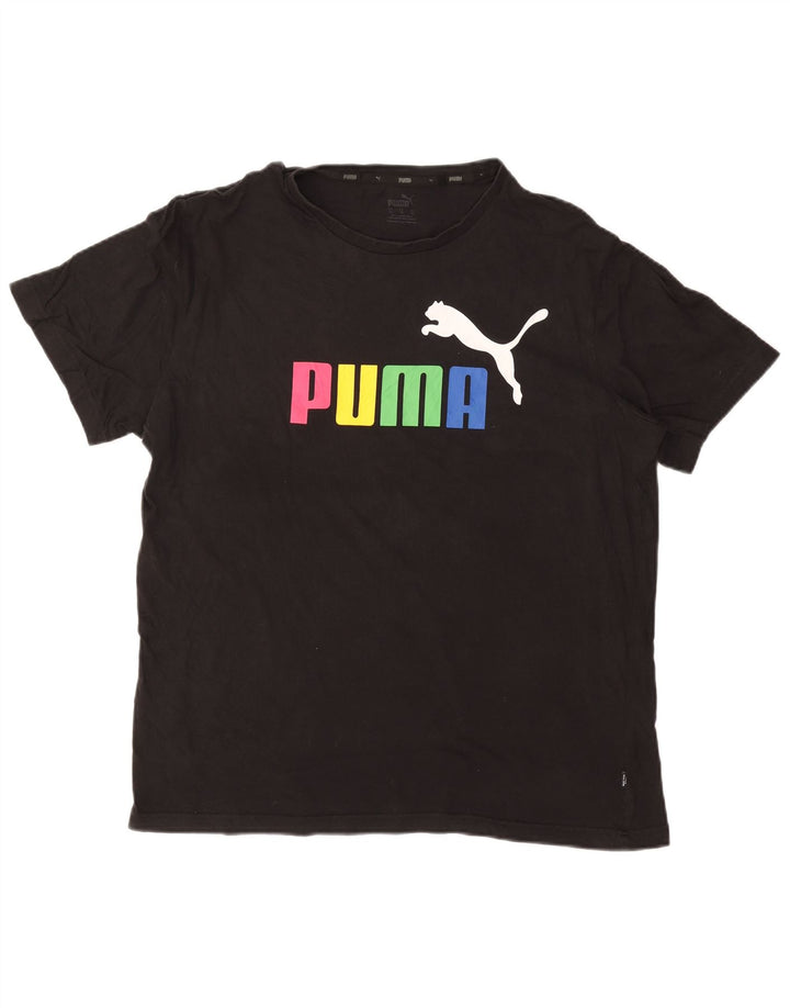 Tricou grafic PUMA pentru bărbați Top XL negru