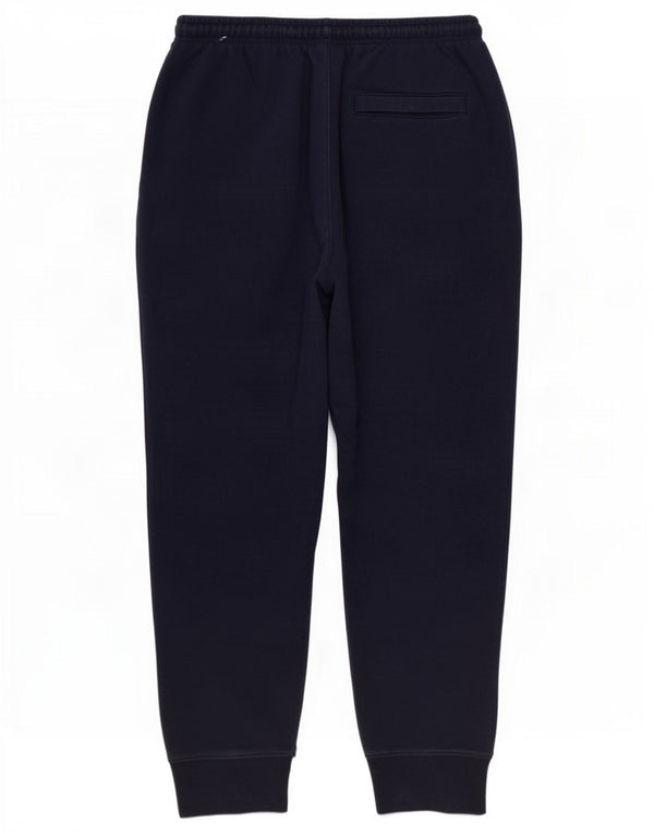 Nike Mens Tracksuit Trousers Joggers Large Navy Blue Cotton