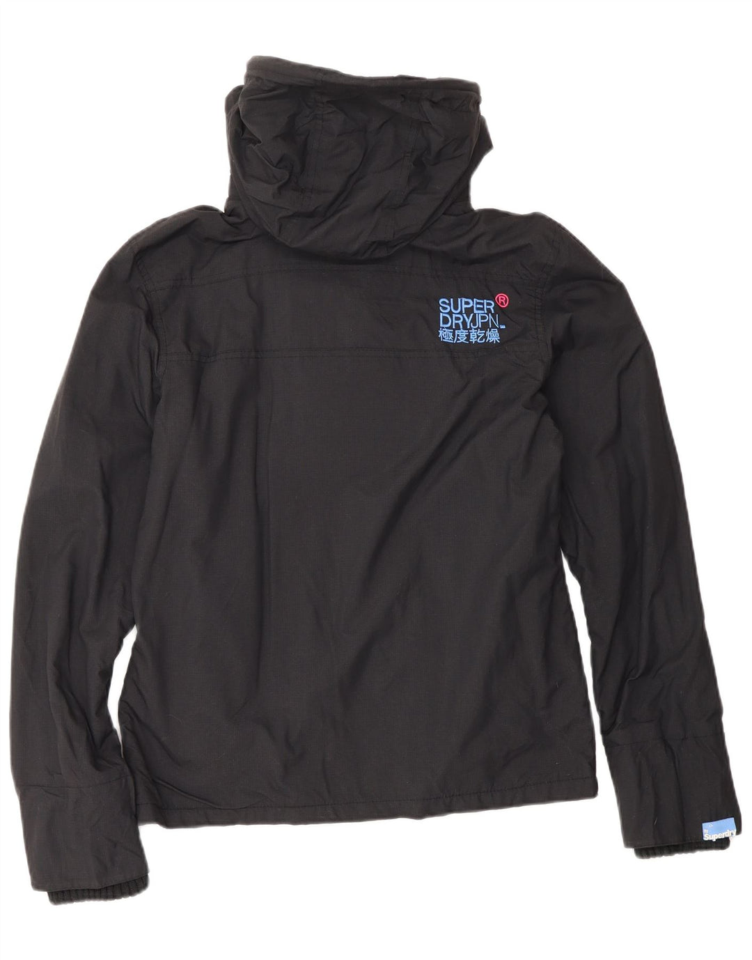 Superdry Windcheater Graphic Windbreaker Jacket pentru femei UK 10 Small Black