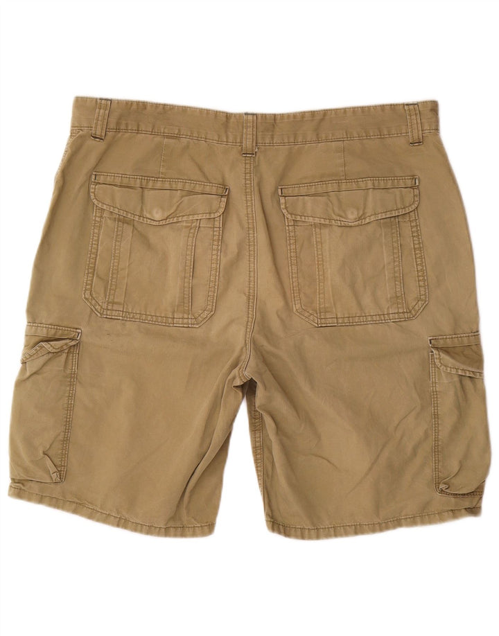 Pantaloni scurți cargo Marks & Spencer, pentru bărbați, W36 Large, kaki, bumbac