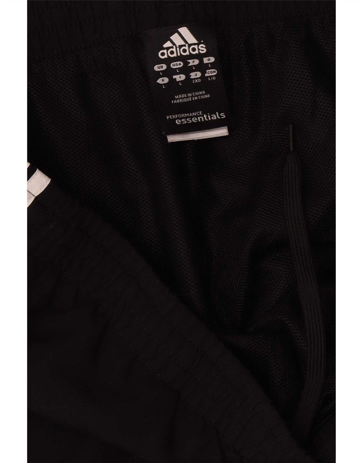 Pantaloni de trening Adidas Climalite pentru bărbați, mari, negru, poliester
