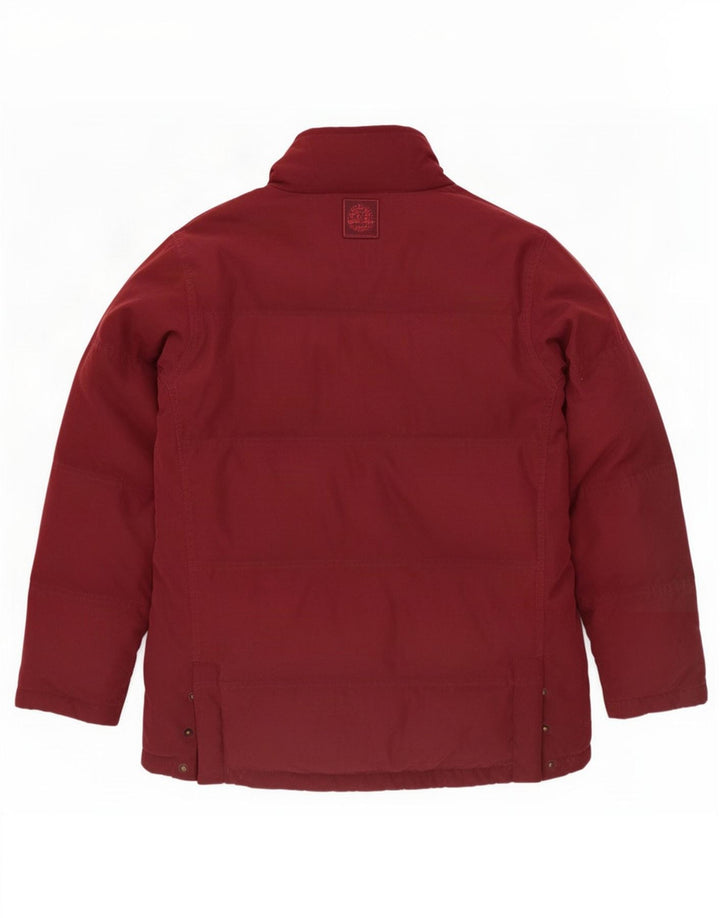 Jachetă căptușită supradimensionată pentru femei Musto UK 10 Small Maroon Poliester