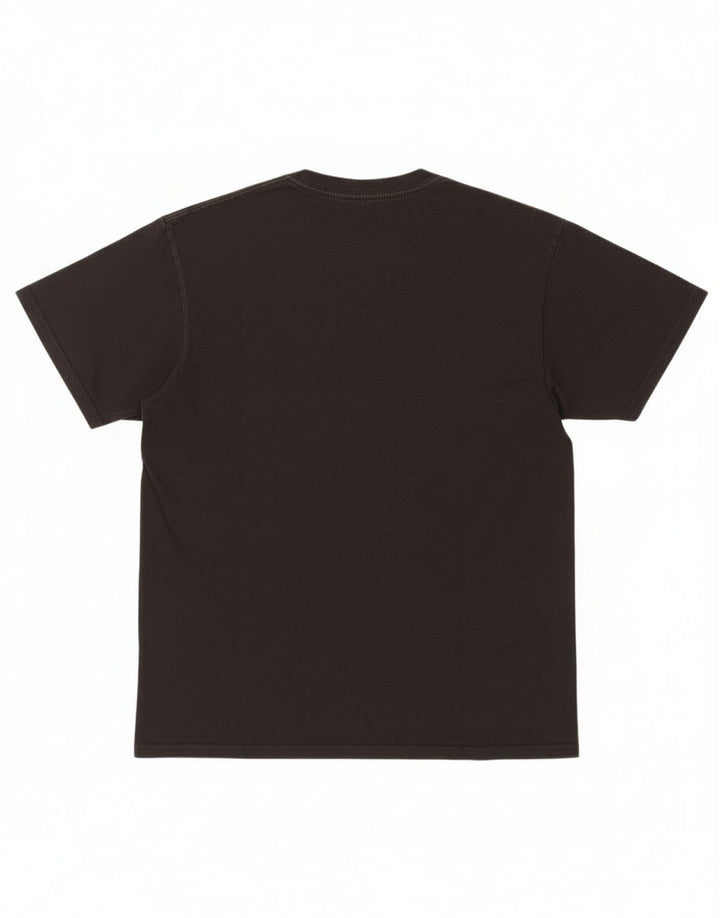 Tricou grafic Barcelona Hard Rock Cafe pentru bărbați Top mediu din bumbac negru