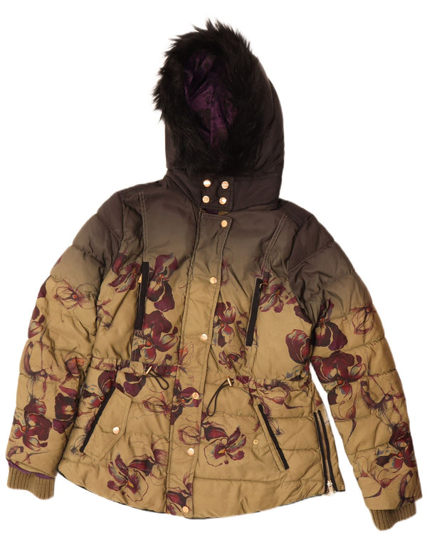 Jachetă cu grafică supradimensionată Desigual pentru femei EU 46 XL multicoloră