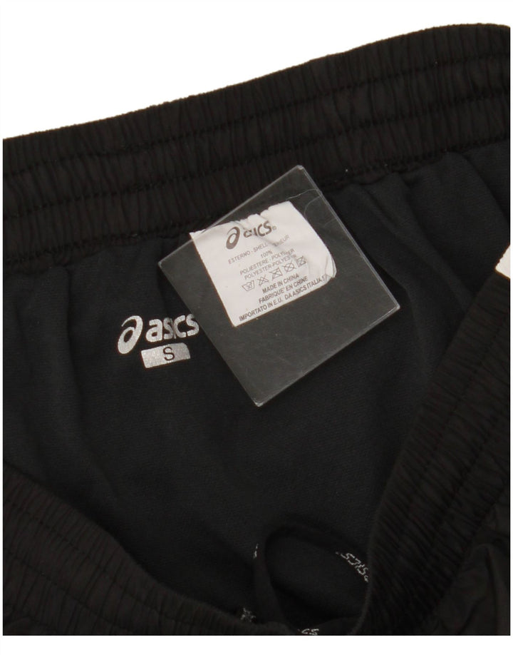 Pantaloni scurti sport ASICS pentru femei UK 10 Small Black Camuflage Poliester