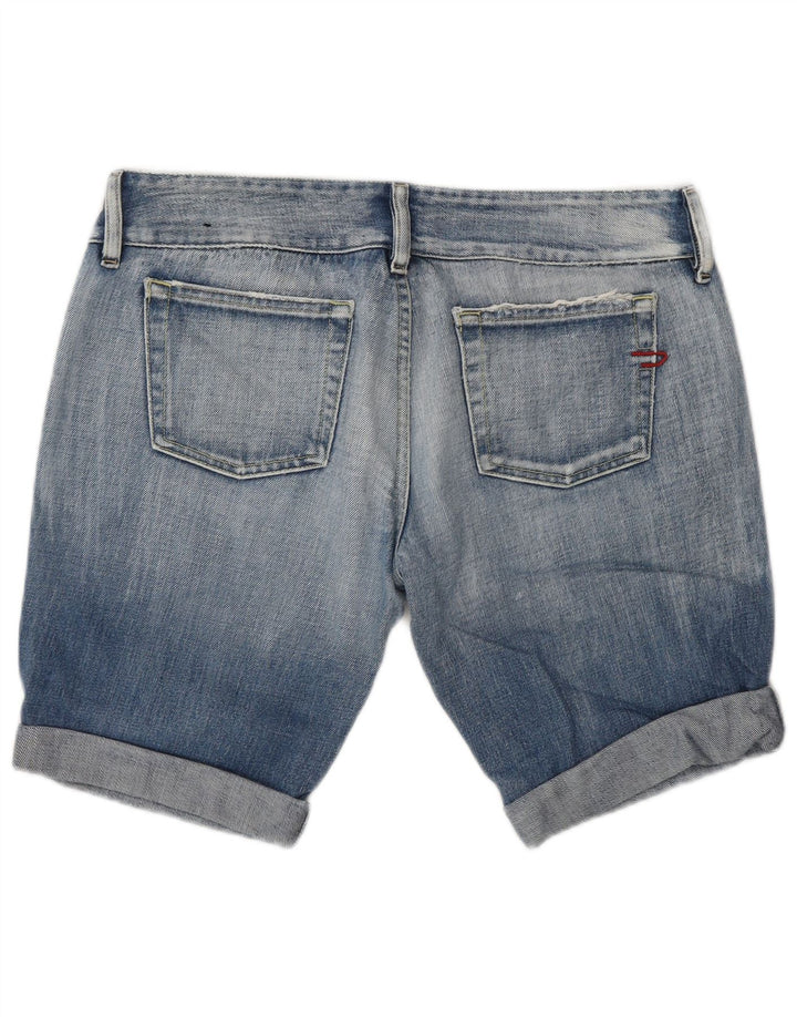 DIESEL Pantaloni scurți din denim pentru femei W31, bumbac albastru mediu