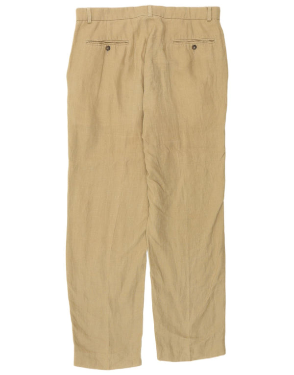 Pantaloni chino drepți Polo Ralph Lauren pentru bărbați L34 L32 in bej