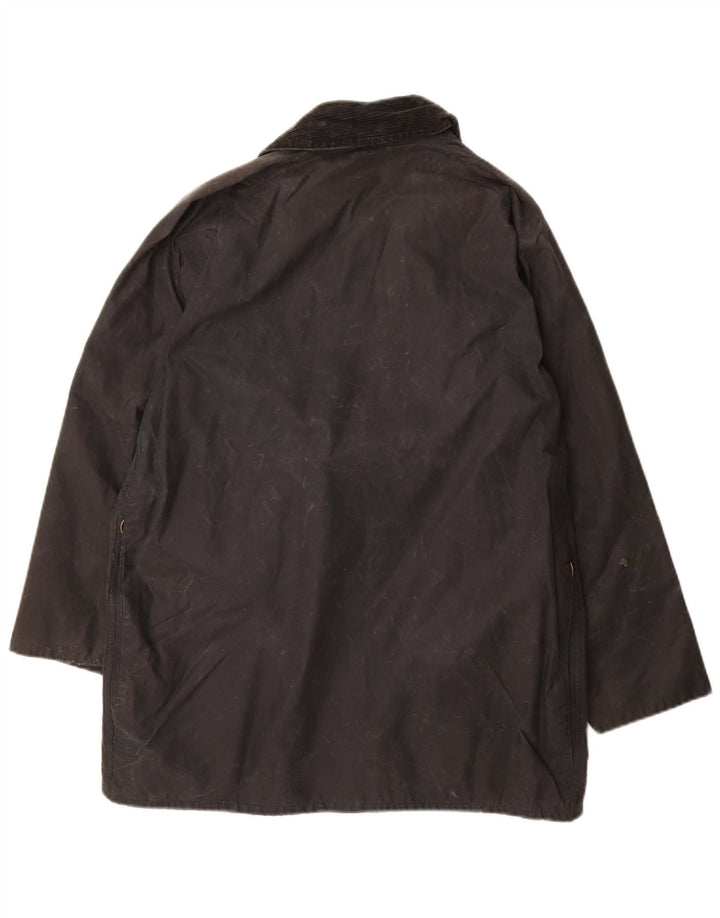 Jachetă pentru bărbați BARBOUR Beaufort din bumbac cerat UK 38 Bumbac bleumarin mic