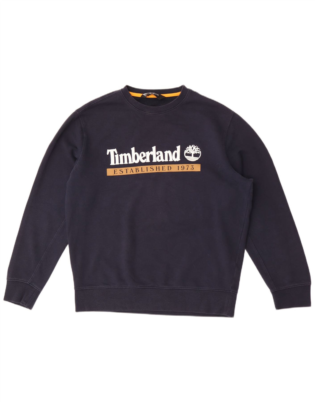 Pulover pentru bărbați Timberland Graphic Regular Fit Pulover mare bleumarin