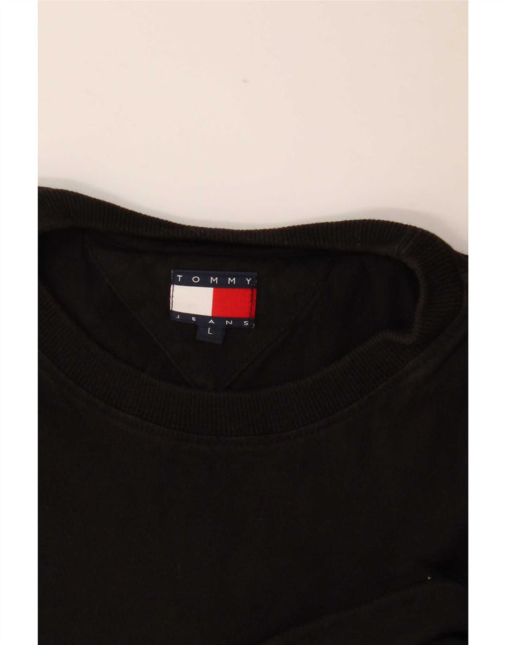 Tricou Tommy Hilfiger pentru bărbați Top mare negru
