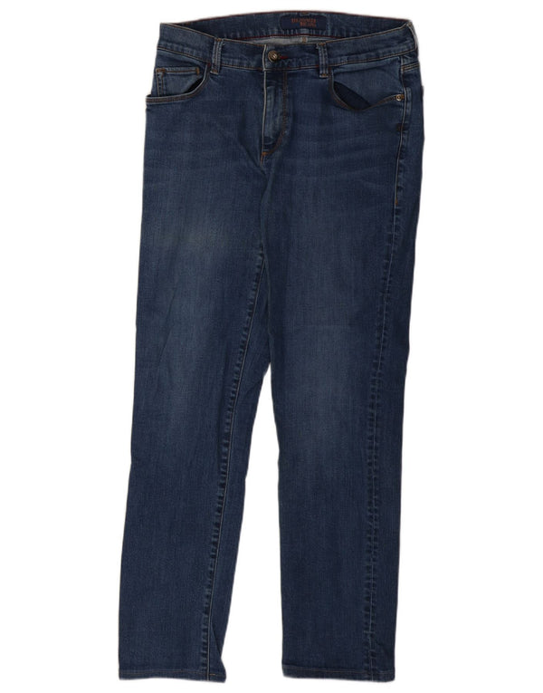 Trussardi blugi slim pentru bărbați W33 L30 bumbac albastru