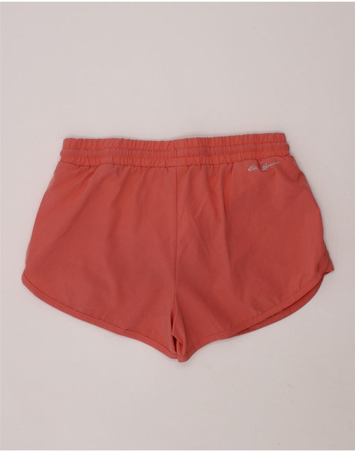 EDDIE BAUER Girls Sport Shorts 10-11 Years Medium Red Polyester Vintage Eddie Bauer and Second-Hand Eddie Bauer from Messina Hembry 