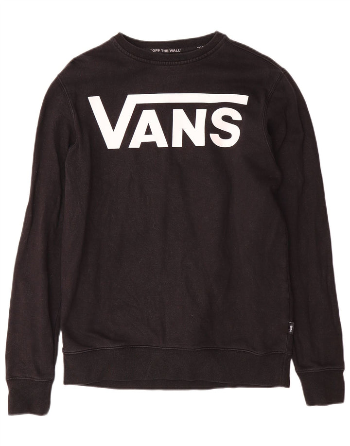 Hanorac grafic pentru bărbați Vans Jumper XS bumbac negru