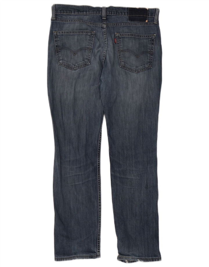 Blugi drepti pentru bărbați Levi's W32 L30 Bumbac albastru