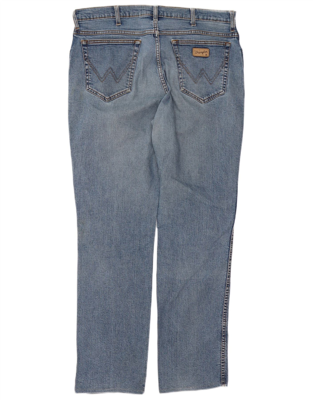 Blugi drepte pentru bărbați Wrangler Texas W38 L34 Bumbac albastru