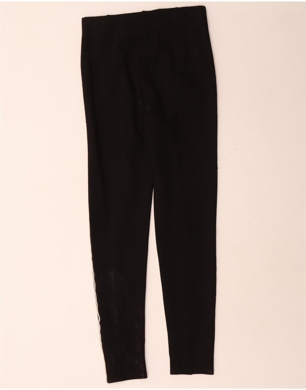 Pantaloni skinny casual pentru femei Zara Mediu L28 L28 Viscoza Neagra