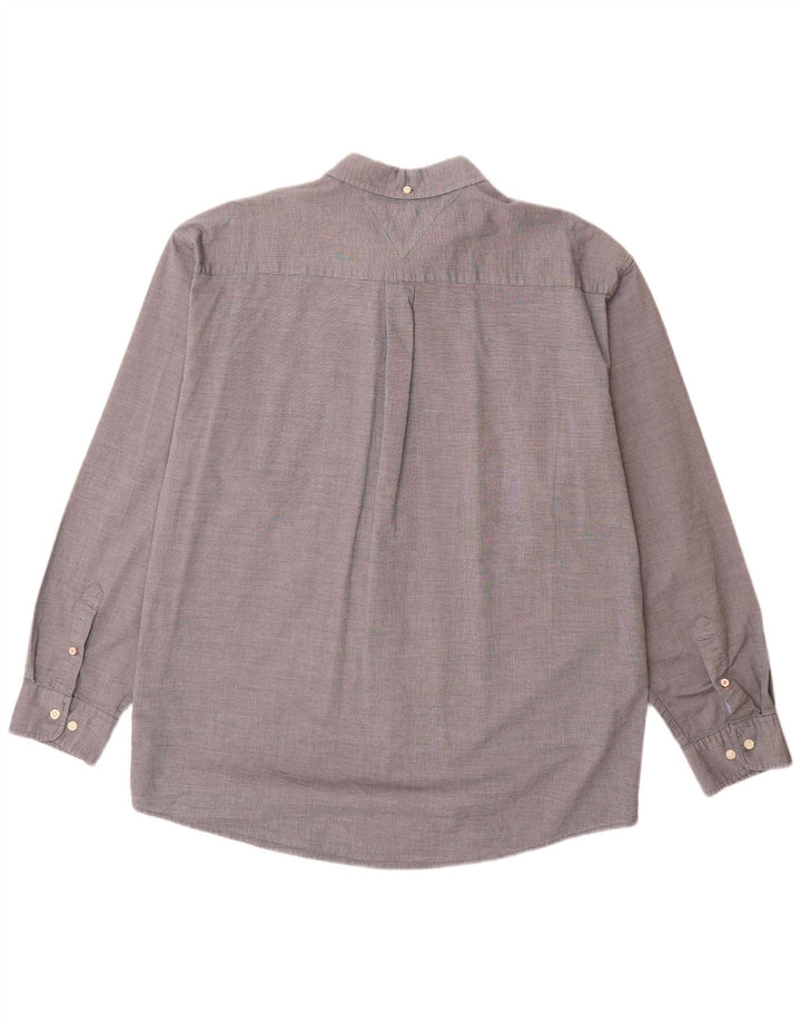 Cămașă pentru bărbați Tommy Hilfiger Classic Fit 2XL bumbac gri
