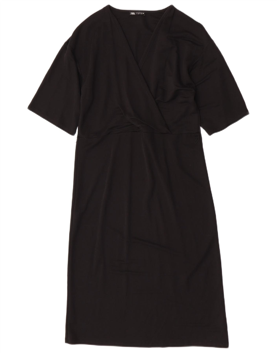Rochie femeie Zara Shift UK 10 Small Black Viscose